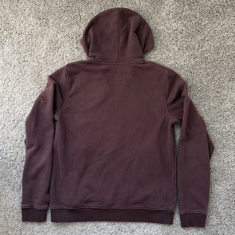 Vuori Men’s Zip Hoodie in Dusty Plum - Picture 6 of 6